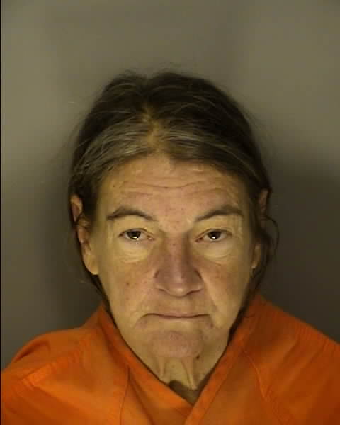 Booking photo of MARILYN JOYCE BURGRAFF