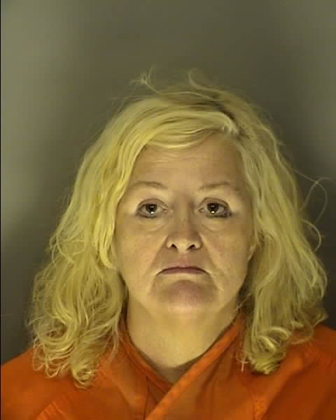 Booking photo of PEGGY JEAN HUFFMAN